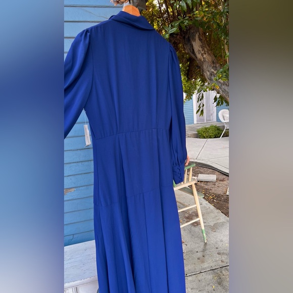 Alexia Admor Collared Winter Button-Down Maxi Dress NWT - Picture 4 of 4